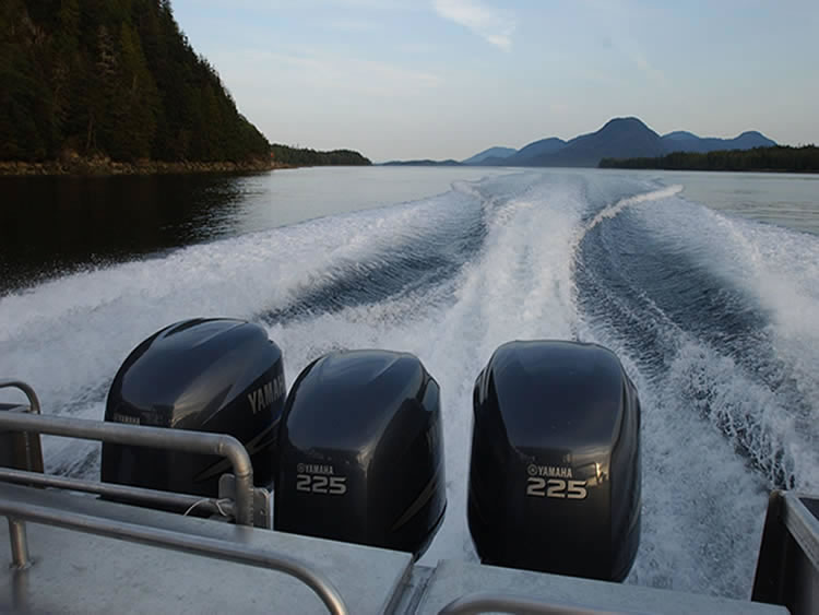 3 225 hp Yamaha outboards
